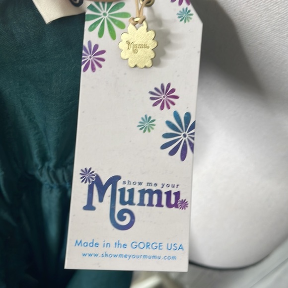 Show Me Your Mumu Karolina Collar Maxi Dress Special Occasion Sz  XL - Picture 14 of 16